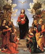 The Immaculate Conception and Six.Saints Piero di Cosimo
